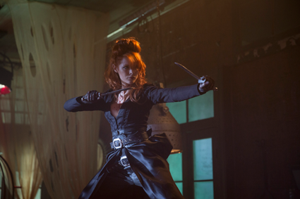 "Into the Badlands": Emily Beecham as The Widow.