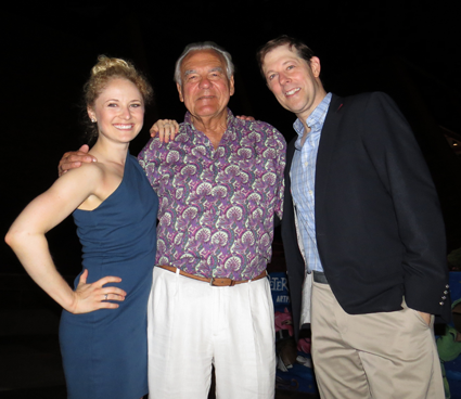 Osborne is pictured with 