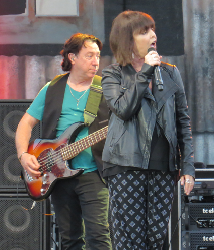 Pat Benatar and band