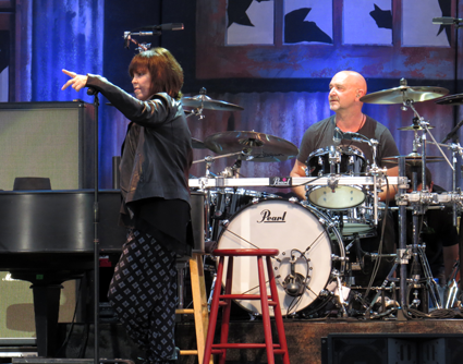 Pat Benatar and band