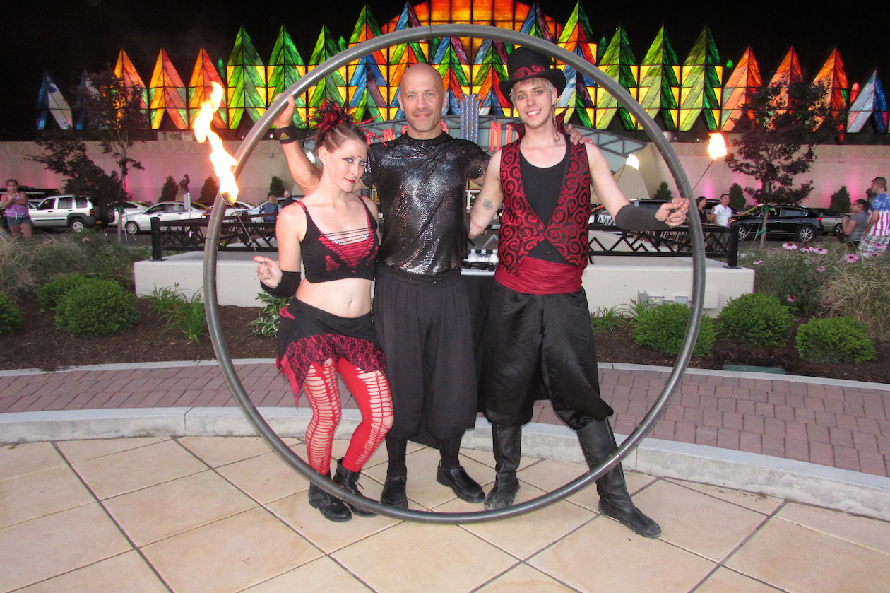 Fire Magick and Cyr Wheel Man