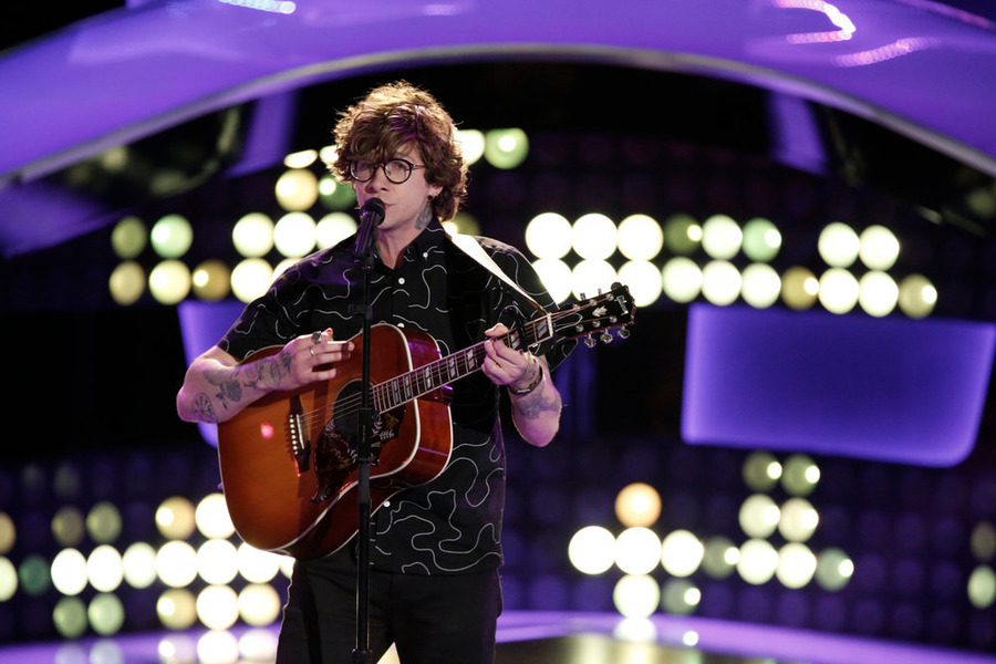 Matt McAndrew performs on 
