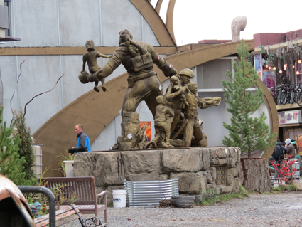 A look at the Syfy Channel set of "Defiance." 