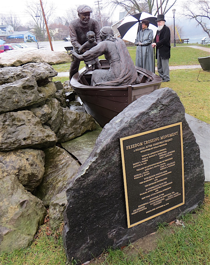 Josiah Tryon (aka Tim Henderson) welcomes Dorothy Counts-Scoggins to Lewiston.