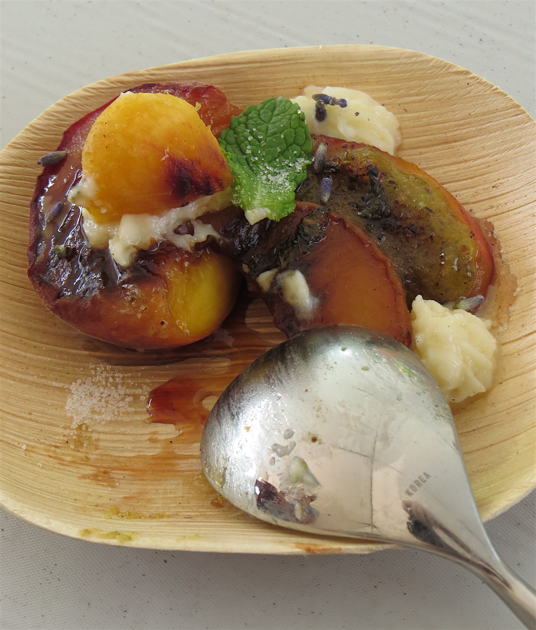 "Peach 'Smash' Parfait