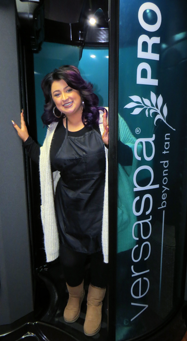 Rellim Hair & Makeup Design Studio owner Lauren Rose Miller invites readers to a five-year anniversary party and spray-tanning booth ribbon-cutting on Friday, Jan. 6.