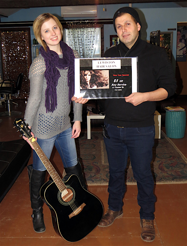 Brittany Clark and Semir Huzmeli.