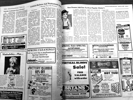 The Sentinel in 1987.