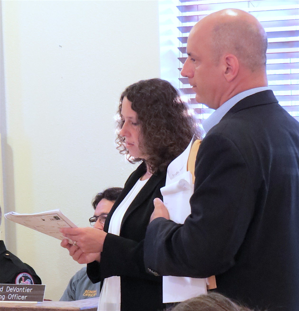 SRF Associates Senior Traffic Engineer Amy Dake and Ellicott Development counsel Peter Sorgi of Hopkins Sorgi & Romanowski discuss the 