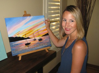 Artist Kristen Raimondi will provide lessons this year.