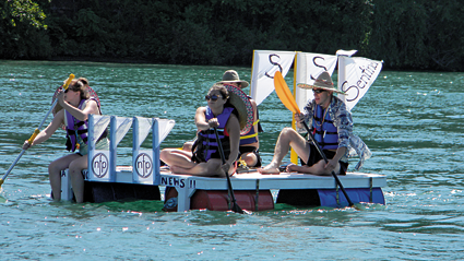 The Sentinel entry in last year's Great Contraption Race.