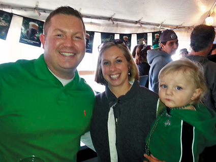 Scenes from the first St. Paddy's celebration at Somewhere.