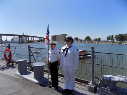 Sea Cadets Zachery and Emma Warden