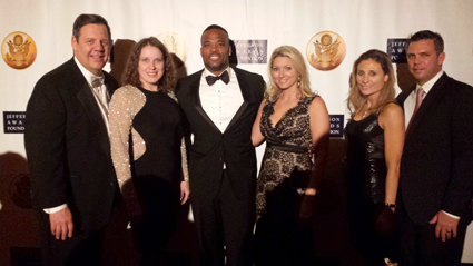 Pictured, from left: Mike and Debbie Billoni; Fred and Danielle Jackson; and Melissa and Ron Raccuia.