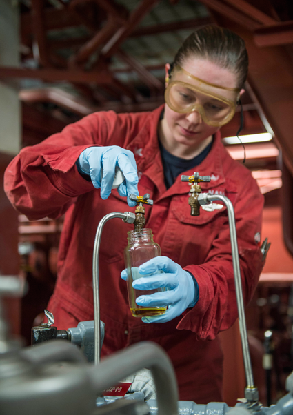 Damage Controlman 3rd Class Kennedi Eddings