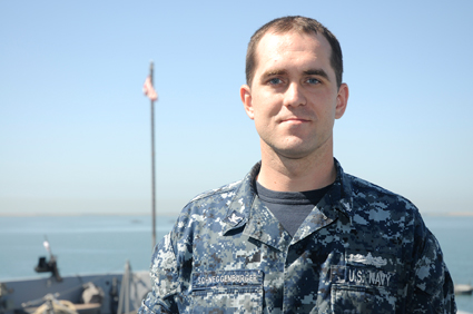 Petty Officer 3rd Class Jesse Schneggenburger