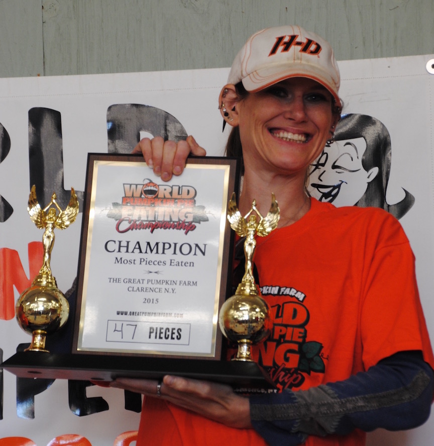 Last year's winner, Molly Schuyler.