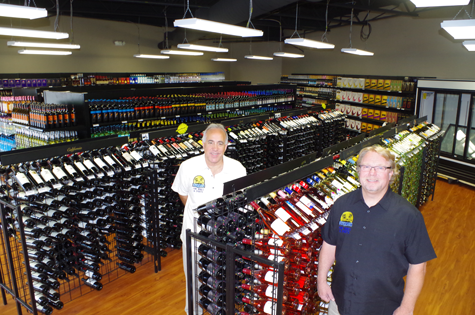 Tom Corrao, left, and Jim Atkinson.