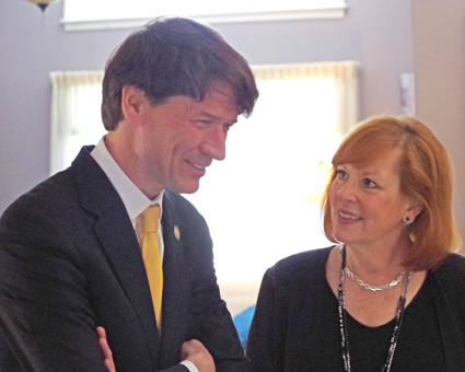 Kenneth Adams and Bev Kinney