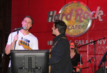 Michael Certo performs with The Nayjays.