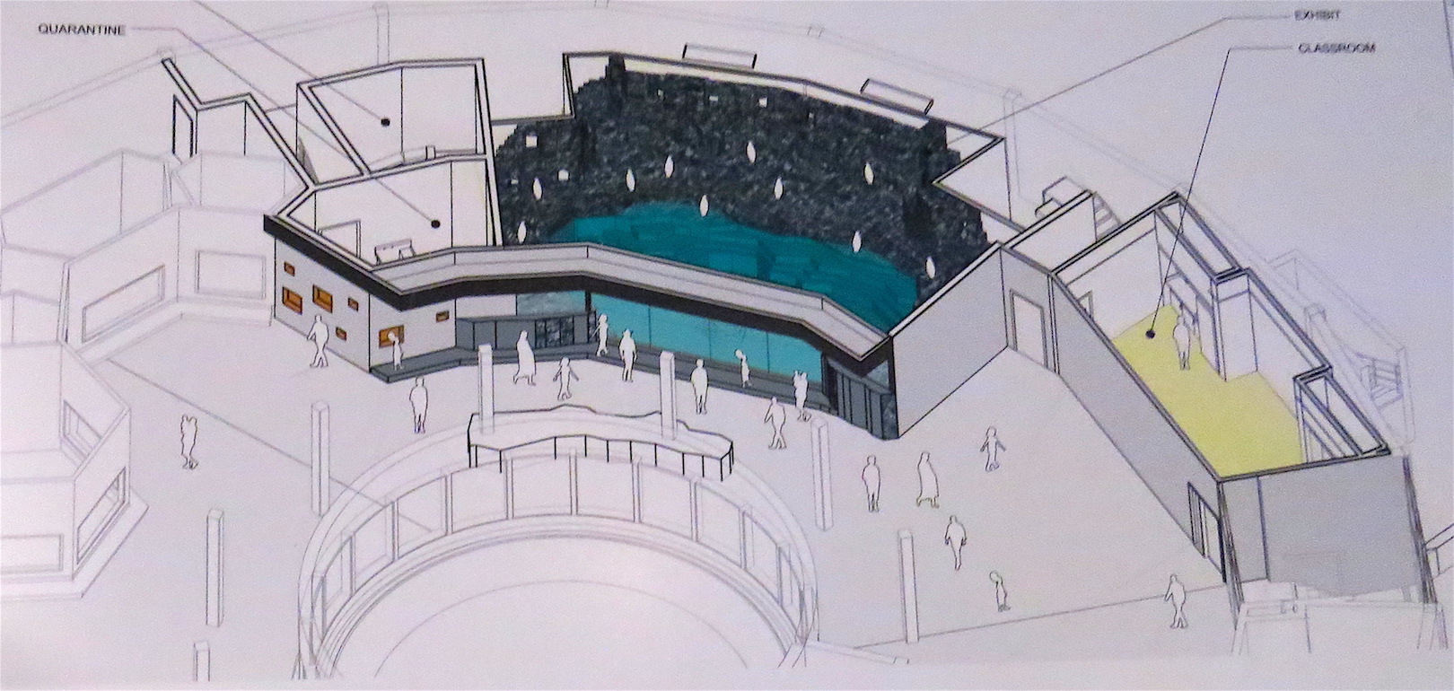 Pictured is part of the new design.