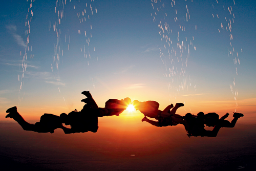 The U.S. Army Parachute Team Golden Knights will appear at the Thunder of Niagara air show. (Photo courtesy of the Golden Knights) 