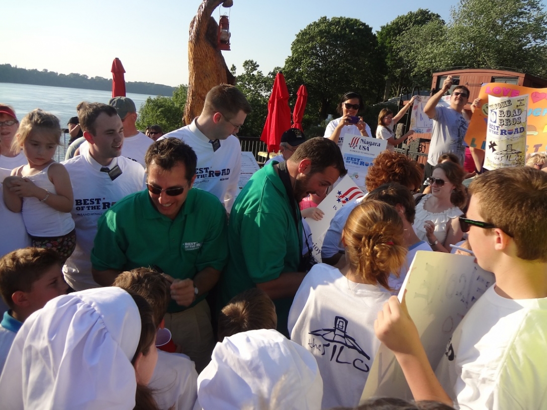 "Best for Food": "Road Bros." visit Lewiston