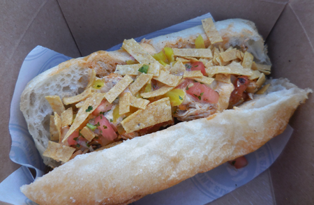 (716) Club House Chicken Nacho Hoagie