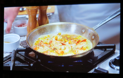 Pictured is one of the dishes to be featured this season on 