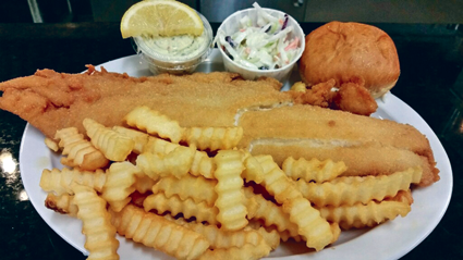 The contest-winning fish.