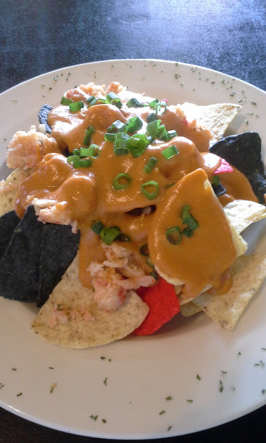 The Drunken' Lobster Nachos ($13.95) from Taste's "Lobsterfest" menu.