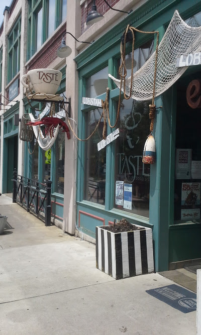 A view of Taste from Main Street in East Aurora.